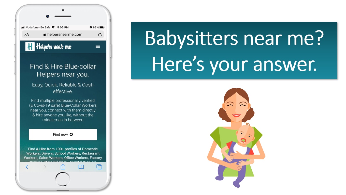 How to find a reliable Babysitter near me? Find now.